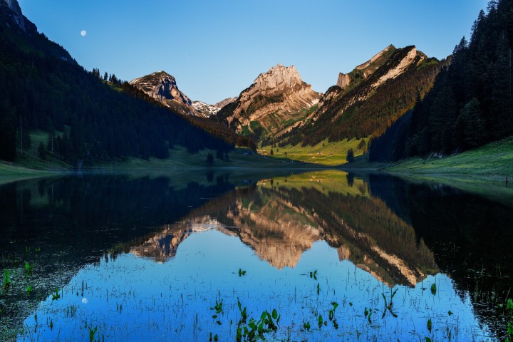 Alpstein, Appenzell, Appenzell Innerrhoden, Bergsee, Schweiz, Suisse, Switzerland, Sämtisersee, lake