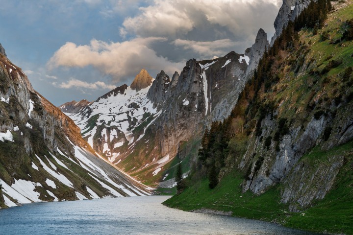 Alpstein, Appenzell, Appenzell Innerrhoden, Berge, Bergsee, Fählensee, Schweiz, Suisse, Switzerland, lake