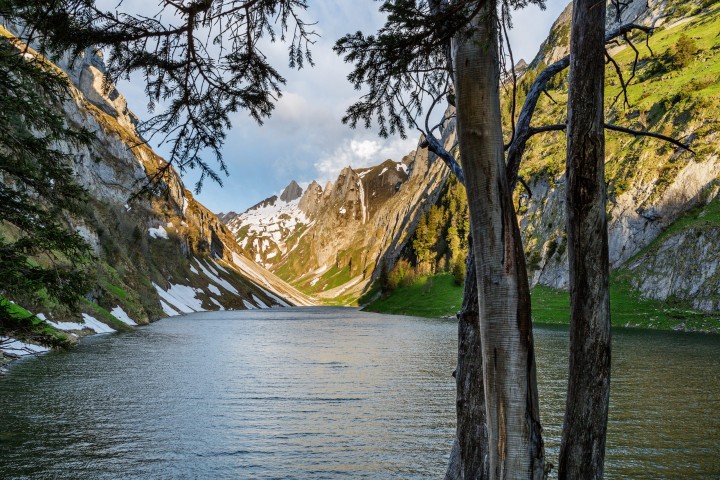 Alpstein, Appenzell, Appenzell Innerrhoden, Berge, Bergsee, Fählensee, Schweiz, Suisse, Switzerland, lake