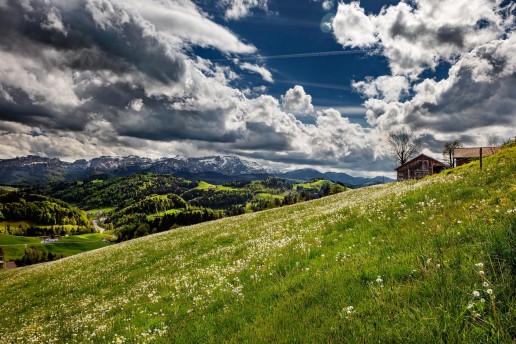 Appenzell, Bühler, Clouds, Frühling, Schweiz, Spring, Suisse, Switzerland, Säntis, Wolken