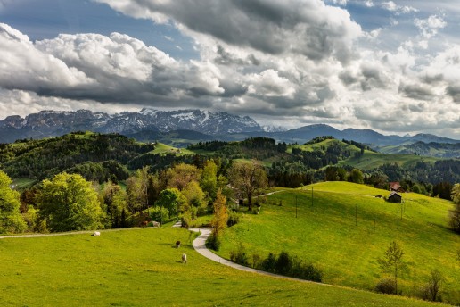 Appenzell, Bühler, Clouds, Frühling, Schweiz, Spring, Suisse, Switzerland, Säntis, Wolken