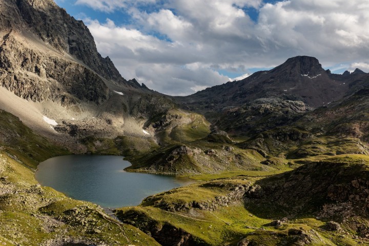 Alp, Alpen, Alpenpass, Alps, Berg, Berge, Bergmassiv, Bergsee, Gewässer, Graubünden, Schweiz, See, Suisse, Surses, Switzerland, lake