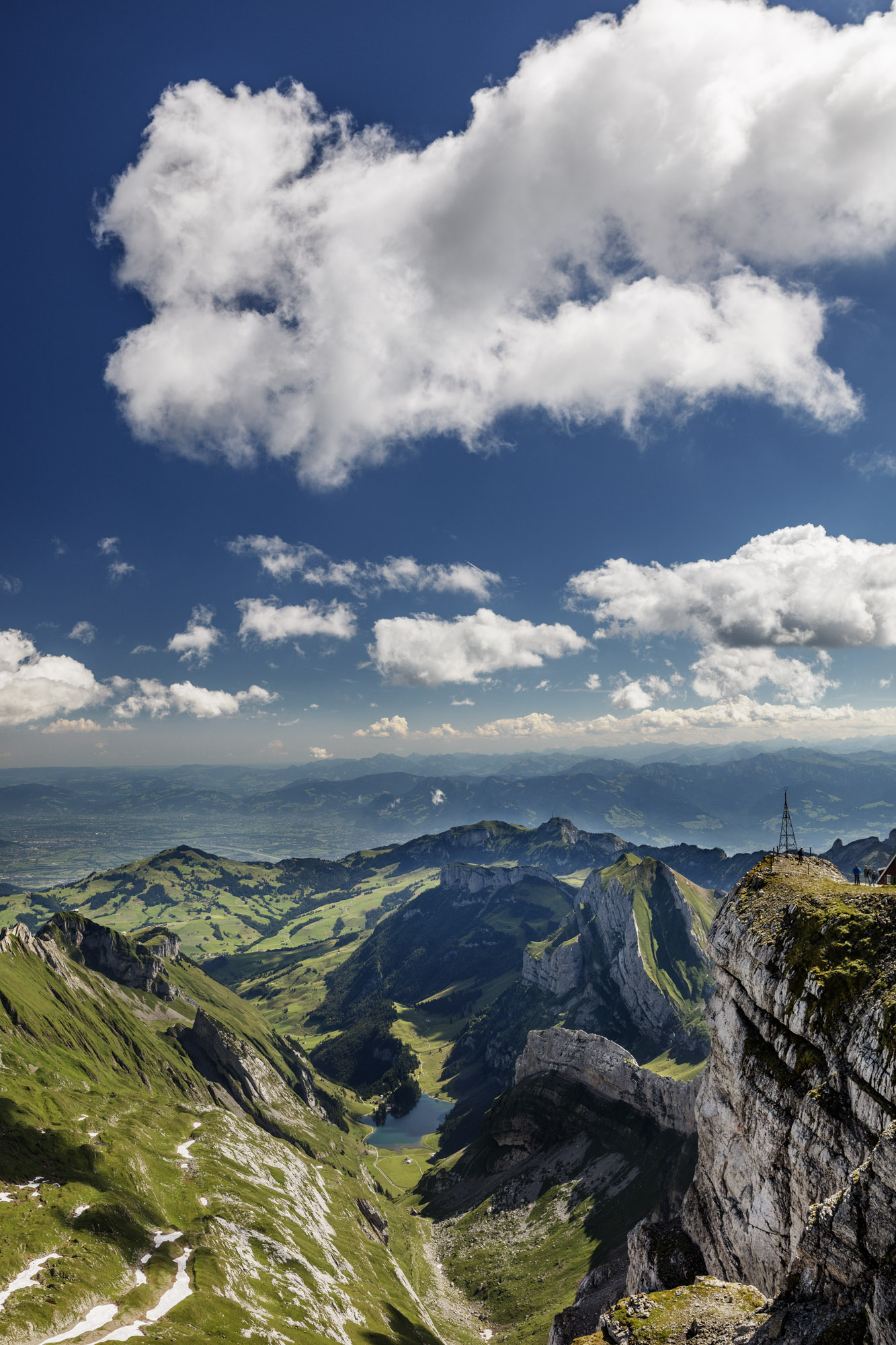 Alpen, Alpstein, Aussicht, Clouds, Gipfel, Schweiz, Seealpsee, St. Gallen, Suisse, Switzerland, Säntis, Toggenburg, Wolken