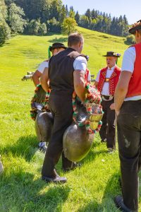 Alp, Alpabfahrt, Alpen, Alpfahrt, Alps, Appenzell, Appenzellerland, Autumn, Brauchtum und Anlässe, Fall, Herbst, Jahreszeiten, Kühe, Landschaft und Natur, Natur, Orte, Ostschweiz, Schweiz, Suisse, Switzerland, Tier, Tracht, Urnäsch, tradition, Öberefahre