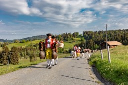 Alp, Alpaufzug, Alpen, Alpfahrt, Alps, Appenzell, Appenzell Ausserrohden, Appenzellerland, Brauchtum und Anlässe, Frühling, Jahreszeiten, Kühe, Landschaft und Natur, Mai, Natur, Orte, Ostschweiz, Schweiz, Sennen, Spring, Suisse, Switzerland, Tier, Tracht, spring, tradition