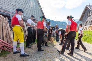 Alp, Alpaufzug, Alpen, Alpfahrt, Alps, Appenzell, Appenzell Ausserrohden, Appenzellerland, Brauchtum und Anlässe, Frühling, Jahreszeiten, Kühe, Landschaft und Natur, Mai, Natur, Orte, Ostschweiz, Schweiz, Sennen, Spring, Suisse, Switzerland, Tier, Tracht, spring, tradition