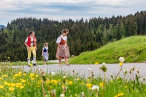 Alpaufzug, Alpfahrt, Appenzell, Appenzell Ausserrohden, Appenzellerland, Brauchtum und Anlässe, Kühe, Landschaft und Natur, Orte, Ostschweiz, Schweiz, Sennen, Suisse, Switzerland, Tier, Tracht, tradition