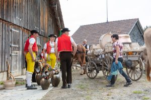 Alpaufzug, Alpfahrt, Appenzell, Appenzell Ausserrohden, Appenzellerland, Brauchtum und Anlässe, Kühe, Landschaft und Natur, Orte, Ostschweiz, Schweiz, Sennen, Suisse, Switzerland, Tier, Tracht, tradition