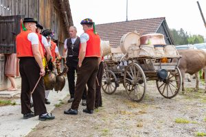 Alpaufzug, Alpfahrt, Appenzell, Appenzell Ausserrohden, Appenzellerland, Brauchtum und Anlässe, Kühe, Landschaft und Natur, Orte, Ostschweiz, Schweiz, Sennen, Suisse, Switzerland, Tier, Tracht, tradition