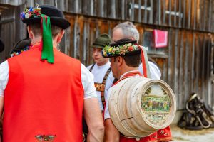 Alpaufzug, Alpfahrt, Appenzell, Appenzell Ausserrohden, Appenzellerland, Brauchtum und Anlässe, Kühe, Landschaft und Natur, Orte, Ostschweiz, Schweiz, Sennen, Suisse, Switzerland, Tier, Tracht, tradition