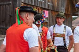 Alpaufzug, Alpfahrt, Appenzell, Appenzell Ausserrohden, Appenzellerland, Brauchtum und Anlässe, Kühe, Landschaft und Natur, Orte, Ostschweiz, Schweiz, Sennen, Suisse, Switzerland, Tier, Tracht, tradition