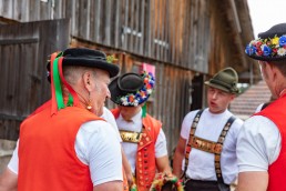 Alpaufzug, Alpfahrt, Appenzell, Appenzell Ausserrohden, Appenzellerland, Brauchtum und Anlässe, Kühe, Landschaft und Natur, Orte, Ostschweiz, Schweiz, Sennen, Suisse, Switzerland, Tier, Tracht, tradition