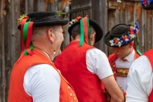 Alpaufzug, Alpfahrt, Appenzell, Appenzell Ausserrohden, Appenzellerland, Brauchtum und Anlässe, Kühe, Landschaft und Natur, Orte, Ostschweiz, Schweiz, Sennen, Suisse, Switzerland, Tier, Tracht, tradition