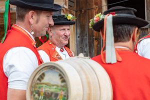 Alpaufzug, Alpfahrt, Appenzell, Appenzell Ausserrohden, Appenzellerland, Brauchtum und Anlässe, Kühe, Landschaft und Natur, Orte, Ostschweiz, Schweiz, Sennen, Suisse, Switzerland, Tier, Tracht, tradition