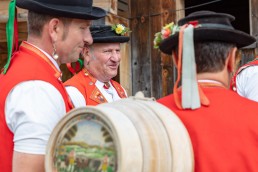 Alpaufzug, Alpfahrt, Appenzell, Appenzell Ausserrohden, Appenzellerland, Brauchtum und Anlässe, Kühe, Landschaft und Natur, Orte, Ostschweiz, Schweiz, Sennen, Suisse, Switzerland, Tier, Tracht, tradition