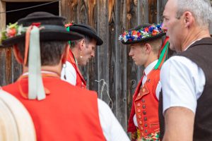 Alpaufzug, Alpfahrt, Appenzell, Appenzell Ausserrohden, Appenzellerland, Brauchtum und Anlässe, Kühe, Landschaft und Natur, Orte, Ostschweiz, Schweiz, Sennen, Suisse, Switzerland, Tier, Tracht, tradition