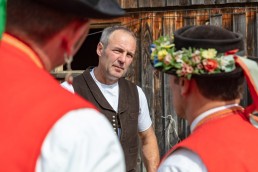 Alpaufzug, Alpfahrt, Appenzell, Appenzell Ausserrohden, Appenzellerland, Brauchtum und Anlässe, Kühe, Landschaft und Natur, Orte, Ostschweiz, Schweiz, Sennen, Suisse, Switzerland, Tier, Tracht, tradition