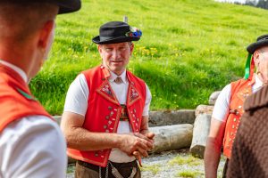Alpaufzug, Alpfahrt, Appenzell, Appenzell Ausserrohden, Appenzellerland, Brauchtum und Anlässe, Kühe, Landschaft und Natur, Orte, Ostschweiz, Schweiz, Sennen, Suisse, Switzerland, Tier, Tracht, tradition