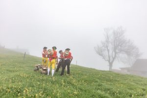 Alp, Alpaufzug, Alpen, Alpfahrt, Alps, Appenzell, Appenzell Ausserrohden, Appenzellerland, Brauchtum, Brauchtum und Anlässe, Frühling, Jahreszeiten, Kühe, Landschaft und Natur, Mai, Natur, Orte, Ostschweiz, Schweiz, Sennen, Spring, Suisse, Switzerland, Tier, Tracht, Urnäsch, tradition