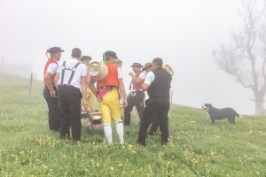 Alp, Alpaufzug, Alpen, Alpfahrt, Alps, Appenzell, Appenzell Ausserrohden, Appenzellerland, Brauchtum, Brauchtum und Anlässe, Frühling, Jahreszeiten, Kühe, Landschaft und Natur, Mai, Natur, Orte, Ostschweiz, Schweiz, Sennen, Spring, Suisse, Switzerland, Tier, Tracht, Urnäsch, tradition