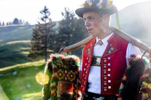 Alp, Alpaufzug, Alpen, Alpfahrt, Alps, Appenzell, Appenzellerland, Brauchtum, Brauchtum und Anlässe, Kühe, Landschaft und Natur, Orte, Ostschweiz, Schweiz, Schwägalp, Sennen, Suisse, Switzerland, Säntis, Tier, Tracht, Urnäsch, tradition