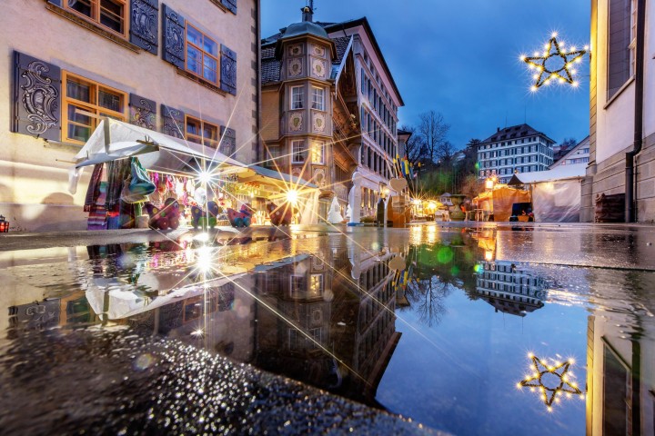 Adventsmarkt, Appenzellerland, Brauchtum und Anlässe, Christmas, Orte, Ostschweiz, Schweiz, Suisse, Switzerland, Trogen, Weihnachtszeit