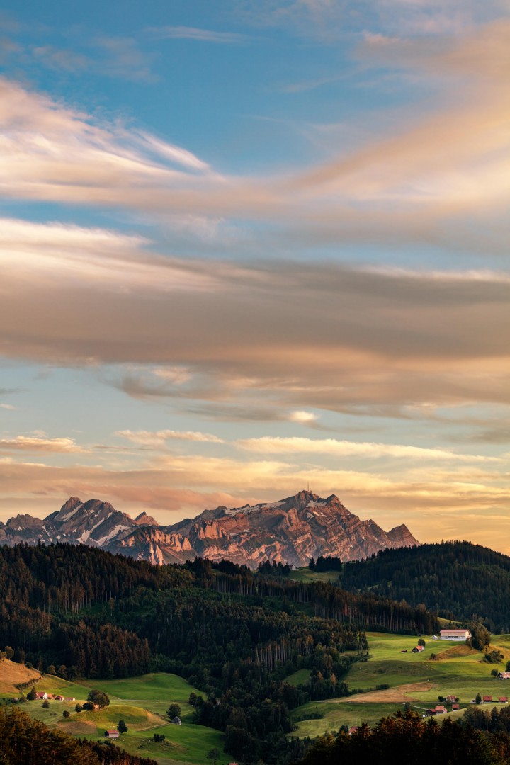 Alpstein, Berge, Hügel, Landscape, Landschaft, Ostschweiz, Schweiz, Suisse, Switzerland, Säntis, Wald, Wald AR