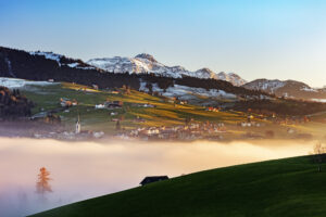 Appenzell Ausserrohden, Dorf, Fotografie, Hundwil, Landschaftsfotografie, Nebelmeer, Ostschweiz, Photography, Schweiz, Suisse, Switzerland, Säntis, Säntisbahn, Säntisbahn Säntis, Wetter, landscape photography