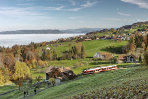 Appenzeller Land Tourismus AR, Appenzeller Vorderland, Bergbahn, Eisenbahn, Heiden, Landscape, Landschaft, Ostschweiz, Schienenverkehr, Tourismus, Verkehr