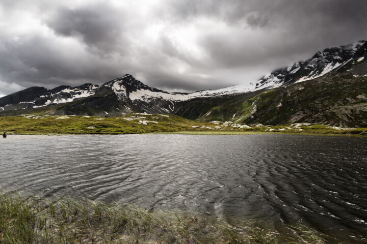 Alpen, Alpenpass, Bergsee, Gewässer, Graubünden, Schweiz, See, Suisse, Switzerland, lake