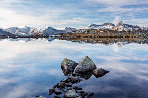 Alpen, Alps, Autumn, Berg, Bergmassiv, Bergsee, Fall, Gewässer, Graubünden, Herbst, Landscape, Landschaft, Schweiz, See, Suisse, Switzerland, lake