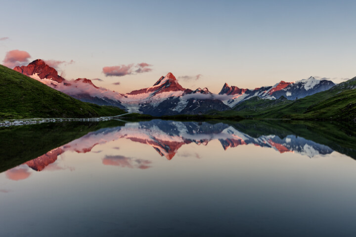Alpen, Berg, Berge, Bergmassiv, Bergsee, Bern, Berner-Oberland, Berneroberland, Gletscher, Schweiz, See, Sommer, Suisse, Switzerland, Wasser, lake, summer