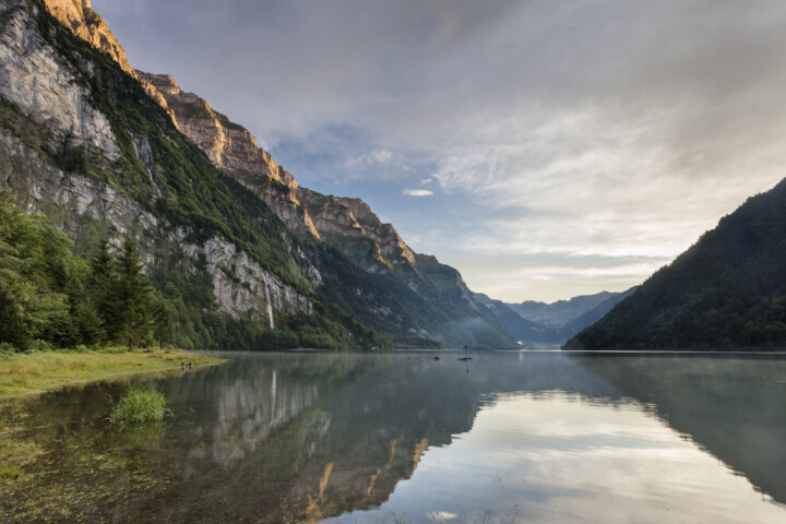 Alp, Berg, Berge, Bergmassiv, Gewitter, Glarus, Klöntalerseee, Schweiz, See, Sommer, Suisse, Switzerland, Thunderstorm, summer
