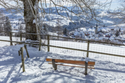 Appenzell Ausserrohden, Appenzeller Vorderland, Aussicht, Berge, Frost, Rehetobel, Winter