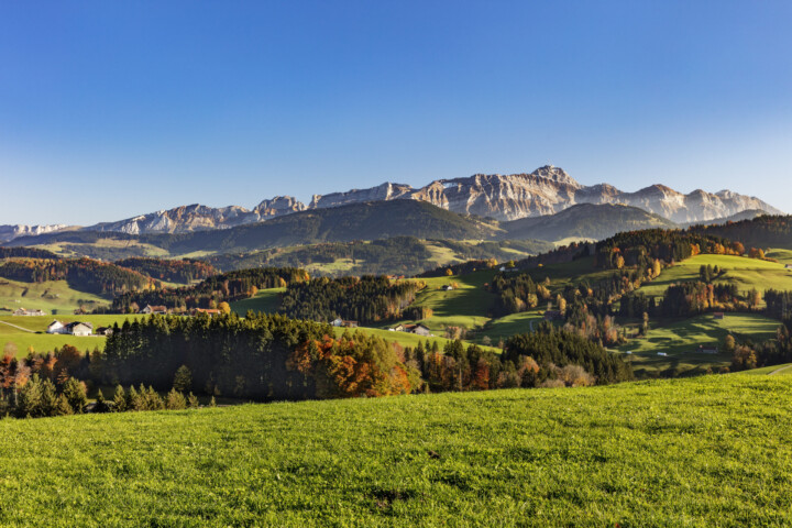 Alpstein, Appenzell, Appenzell Ausserrohden, Autumn, Berg, Fall, Herbst, Ostschweiz, Schweiz, Suisse, Switzerland, Säntis, Säntisbahn, Säntisbahn Säntis, Waldstatt