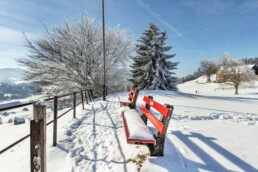 Appenzell Ausserrohden, Aussicht, Jahreszeiten, Waldstatt, Winter