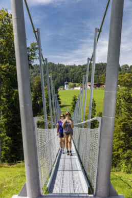 Appenzell, Appenzell Ausserrohden, Brücke, Grub, Hängebrücke, Ostschweiz, St. Gallen, Verkehr, Wanderweg, Weg