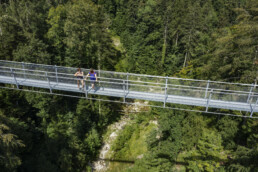 Appenzell, Appenzell Ausserrohden, Brücke, Grub, Hängebrücke, Ostschweiz, St. Gallen, Verkehr, Wanderweg, Weg