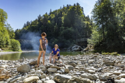 Appenzell, Appenzell Ausserrohden, Appenzell Innerrhoden, Bach, Badeplatz, Gewässer, Haslen, Stein, Teufen