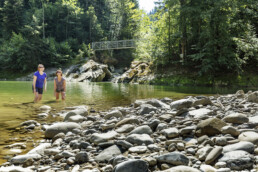 Appenzell, Appenzell Ausserrohden, Appenzell Innerrhoden, Bach, Badeplatz, Gewässer, Haslen, Stein, Teufen