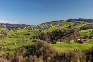 Appenzell, Appenzell Ausserrohden, Appenzeller Vorderland, Dorf, Frühling, Ostschweiz, Schweiz, Spring, Streusiedlung, Suisse, Switzerland, Wolfhalden
