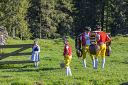 Alp, Alpaufzug, Alpen, Alpfahrt, Alps, Appenzell, Appenzell Ausserrohden, Brauchtum, Frühling, Hundwil, Ostschweiz, Schweiz, Sennen, Spring, Suisse, Switzerland, Tracht, Urnäsch, alps, tradition