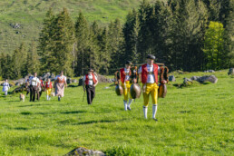 Alp, Alpaufzug, Alpen, Alpfahrt, Alps, Appenzell, Appenzell Ausserrohden, Brauchtum, Frühling, Hundwil, Ostschweiz, Schweiz, Sennen, Spring, Suisse, Switzerland, Tracht, Urnäsch, alps, tradition