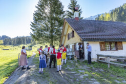 Alp, Alpaufzug, Alpen, Alpfahrt, Alps, Appenzell, Appenzell Ausserrohden, Brauchtum, Frühling, Hundwil, Ostschweiz, Schweiz, Sennen, Spring, Suisse, Switzerland, Tracht, Urnäsch, alps, tradition