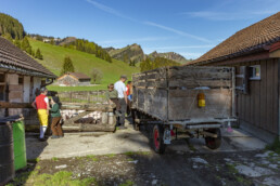 Alp, Alpaufzug, Alpen, Alpfahrt, Alps, Appenzell, Appenzell Ausserrohden, Brauchtum, Frühling, Hundwil, Ostschweiz, Schweiz, Sennen, Spring, Suisse, Switzerland, Tracht, Urnäsch, alps, tradition