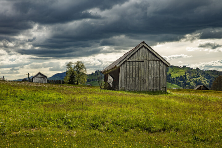 Appenzell Ausserrohden, Gais, Haus, Hütte, Ostschweiz, Schweiz, Suisse, Switzerland, Verkehr, Wanderweg, Weg