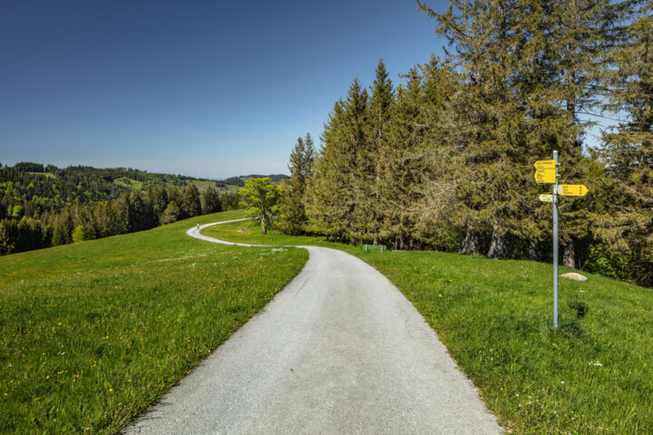 Appenzell Ausserrohden, Gais, Ostschweiz, Schweiz, Suisse, Switzerland, Verkehr, Wanderweg, Weg