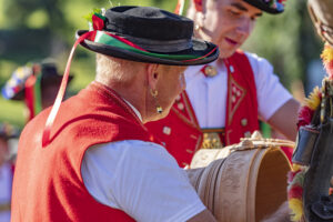 Appenzell, Appenzell Ausserrohden, Appenzeller Vorderland, Autumn, Brauchtum, Fall, Herbst, Ostschweiz, Rehetobel, Schweiz, Sennen, Suisse, Switzerland, Tracht, Viehschau, Wald, Wald AR, tradition