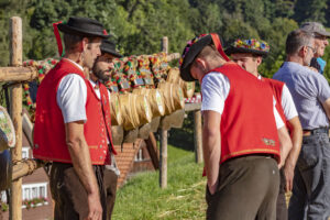 Appenzell, Appenzell Ausserrohden, Appenzeller Vorderland, Autumn, Brauchtum, Fall, Herbst, Ostschweiz, Rehetobel, Schweiz, Sennen, Suisse, Switzerland, Tracht, Viehschau, Wald, Wald AR, tradition