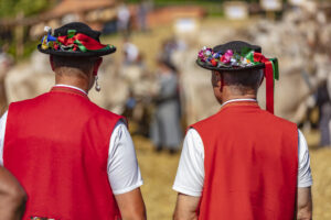Appenzell, Appenzell Ausserrohden, Appenzeller Vorderland, Autumn, Brauchtum, Fall, Herbst, Ostschweiz, Rehetobel, Schweiz, Sennen, Suisse, Switzerland, Tracht, Viehschau, Wald, Wald AR, tradition